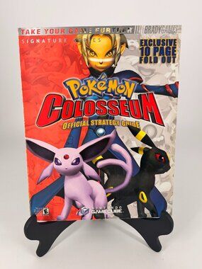 Vintage Pokemon Colosseum BradyGames Strategy Guide 2004